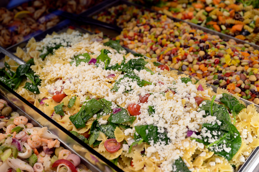 image of pasta salad